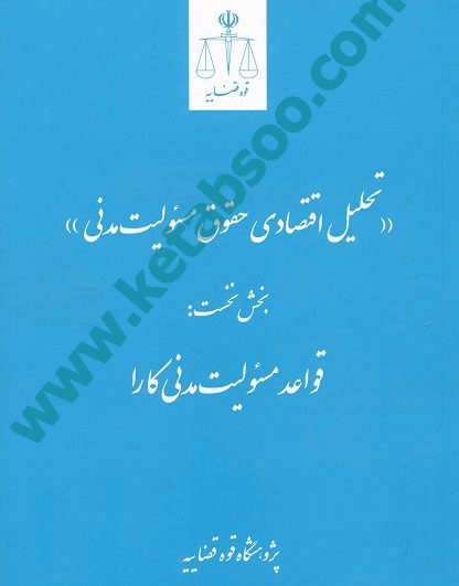 تحلیل اقتصادی حقوق مسئولیت مدنی بخش نخست: قواعد مسئولیت مدنی کارا